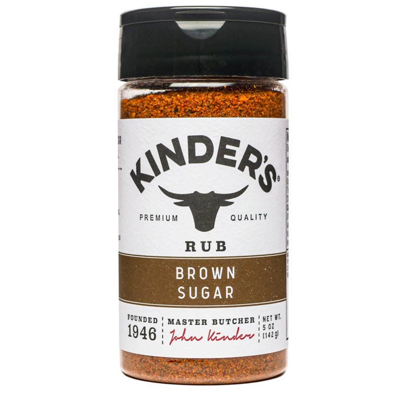 Kinder’s Rub 5 oz BROWN SUGAR Flavor Smoked Meats Seasoning Spice * BB 12/2026 *