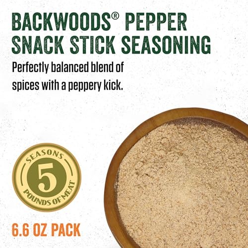 LEM Backwoods Pepper Stick Seasoning with Cure Packet