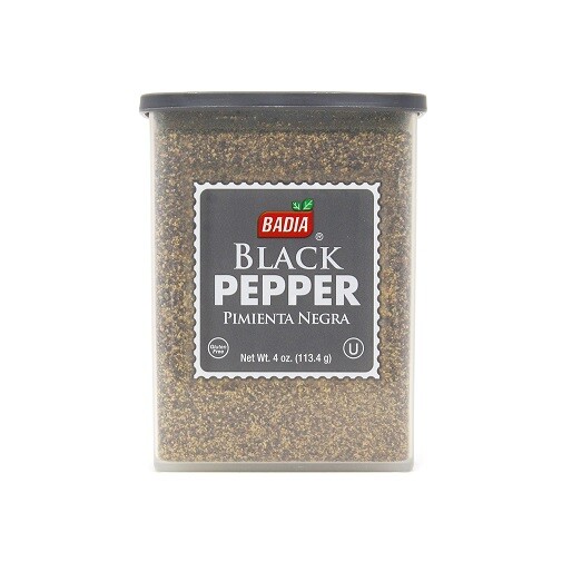 Badia Black Pepper Can