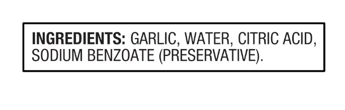 Great Value Family Size Minced Garlic in Water, 32 oz Jar