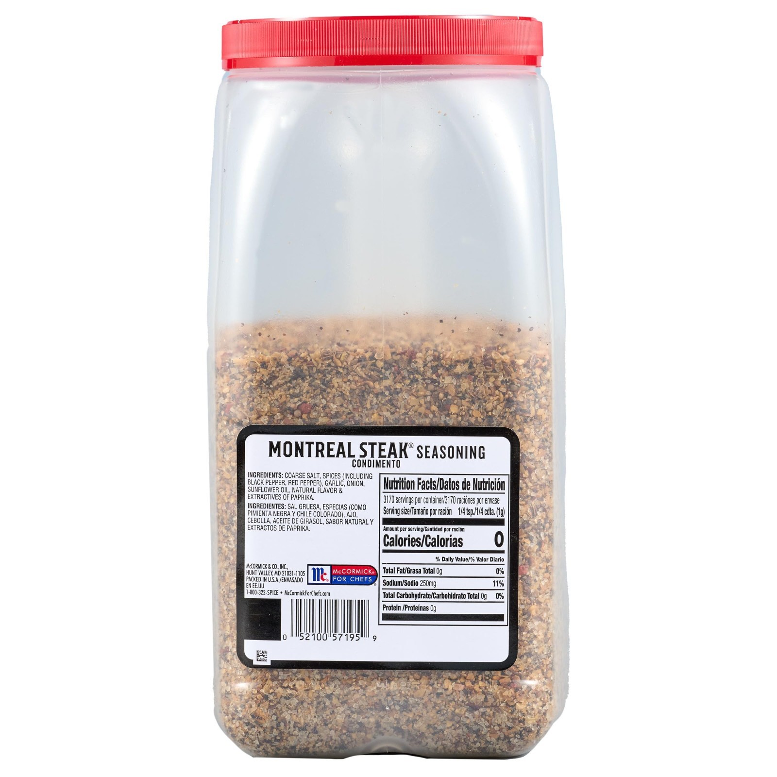 Montreal Steak Seasoning 7 lb – Zesty Rub for Steaks, Ribs, Burgers & Veggies