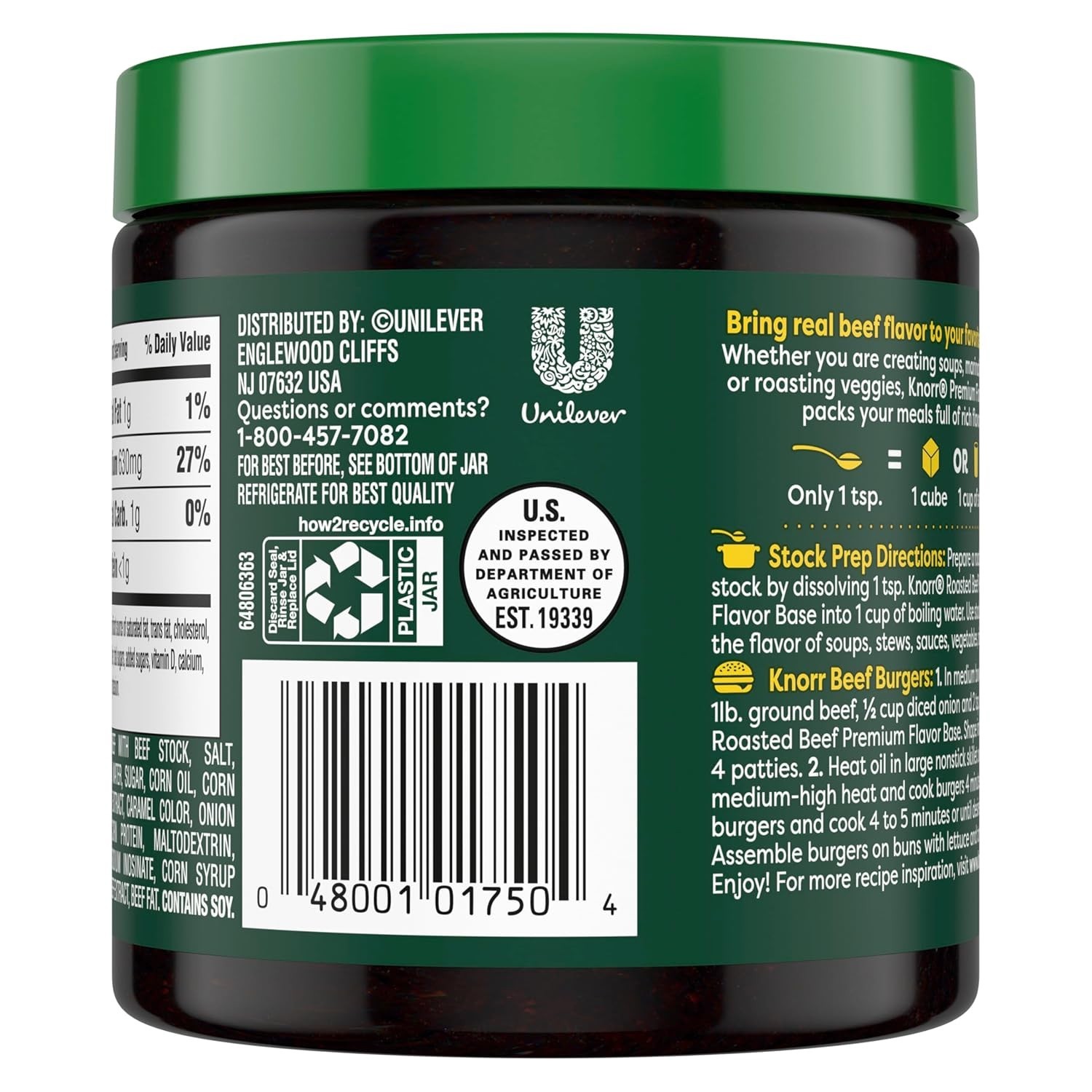 Premium Flavor Base Roasted Beef Versatile & Easy to Use 11Oz