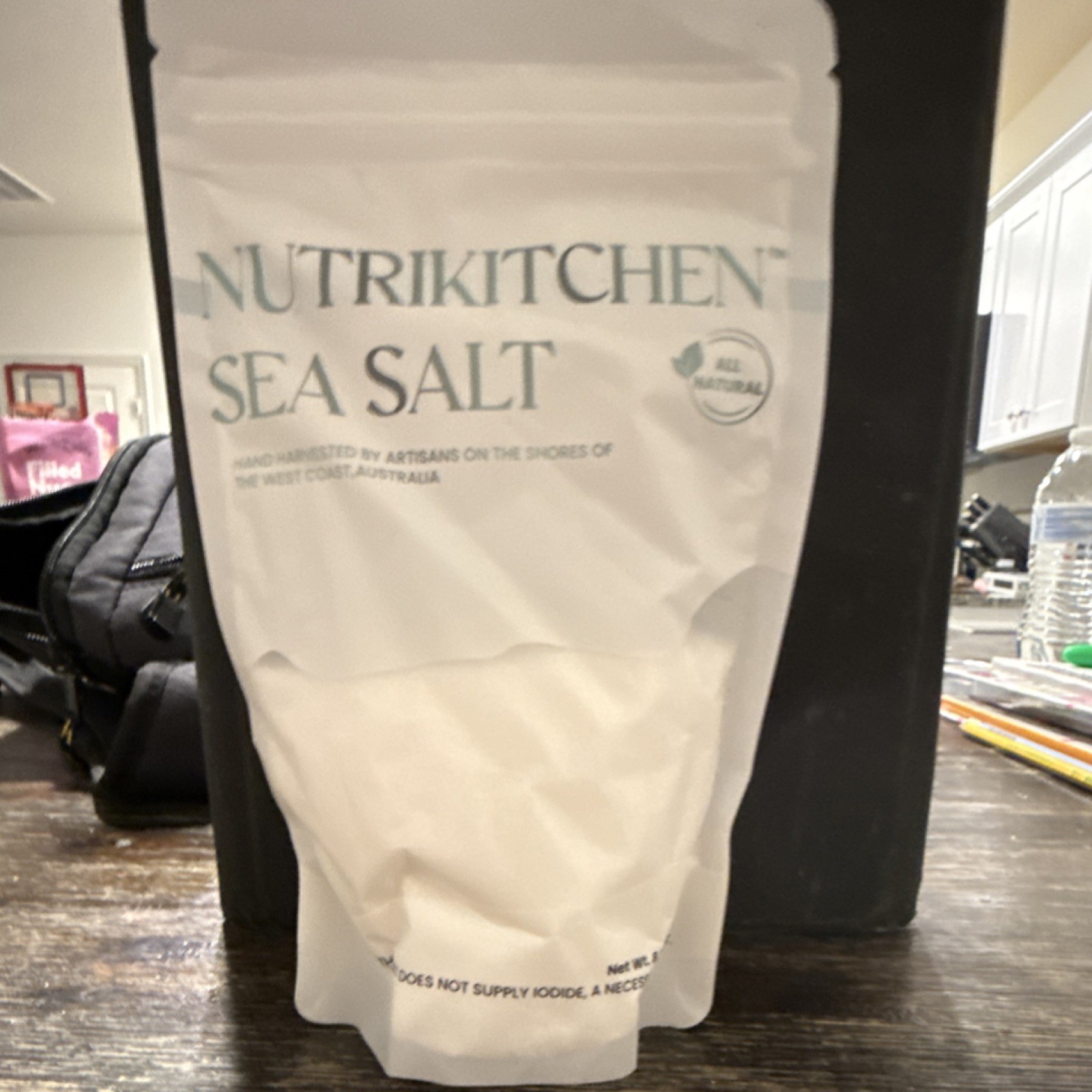 Nutrikitchen Sea Salt Fine Grind All Natural Australian 1 lb Single Spice