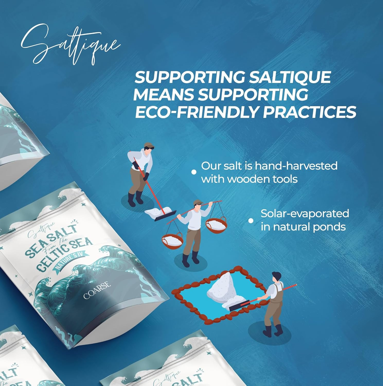 French Sea Salt Fine Ground from the Celtic Sea – 100% Natural and Unrefined – H