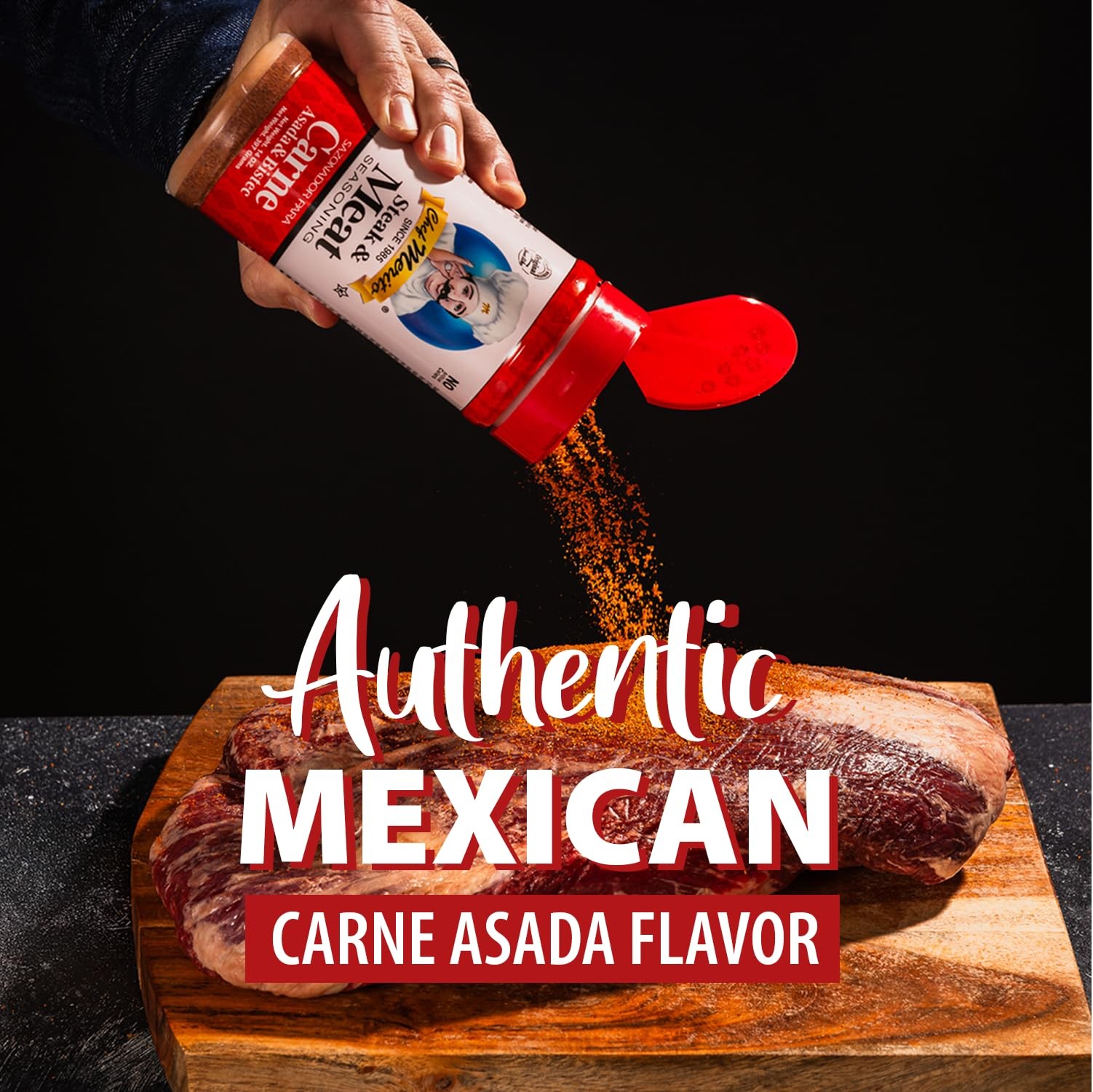 Chef Merito Carne Asada Meat Seasoning, 14 Ounce