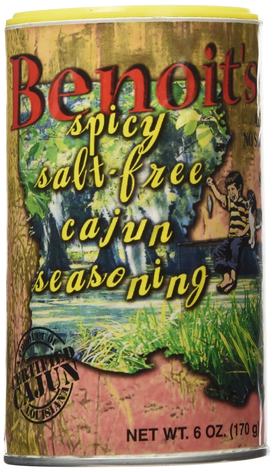 Spicy Saltfree Cajun Seasoning 6 OZ