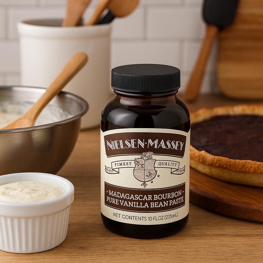 NielsenMassey Pure Vanilla Bean Paste, 10 oz | AllNatural, Certified Kosher P…