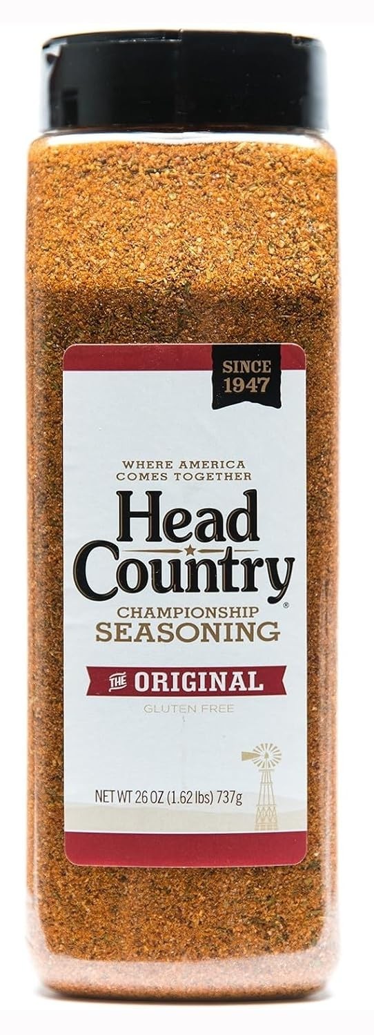 Head Country Championship BBQ Seasoning, 26 Ounce (Pack of 1), orange