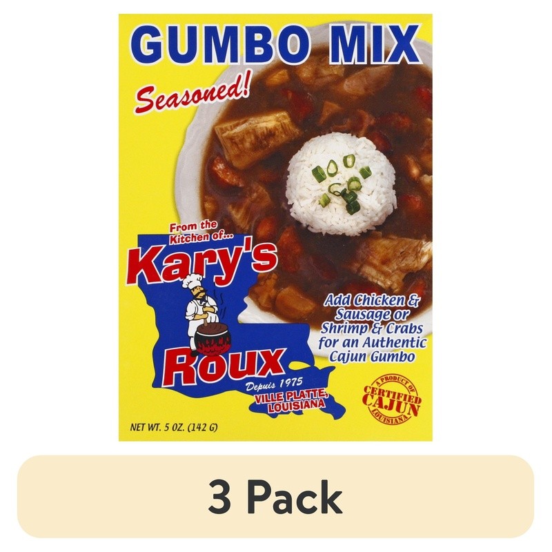Authentic Cajun Gumbo Mix 5oz No Fat No Sodium Easy Cooking Seafood Meat New
