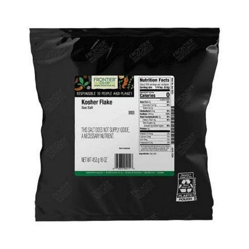 Frontier Coop, Kosher Flake Salt, 16 Oz