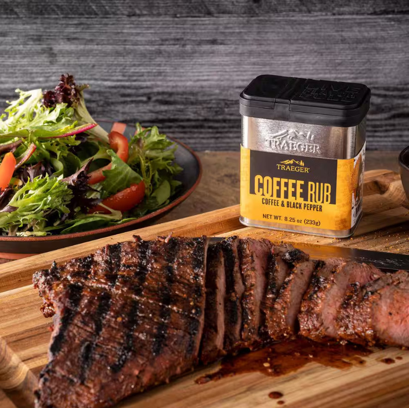 Traeger Coffee Rub Kosher, GMO Free, & Gluten Free – 8.25 oz.