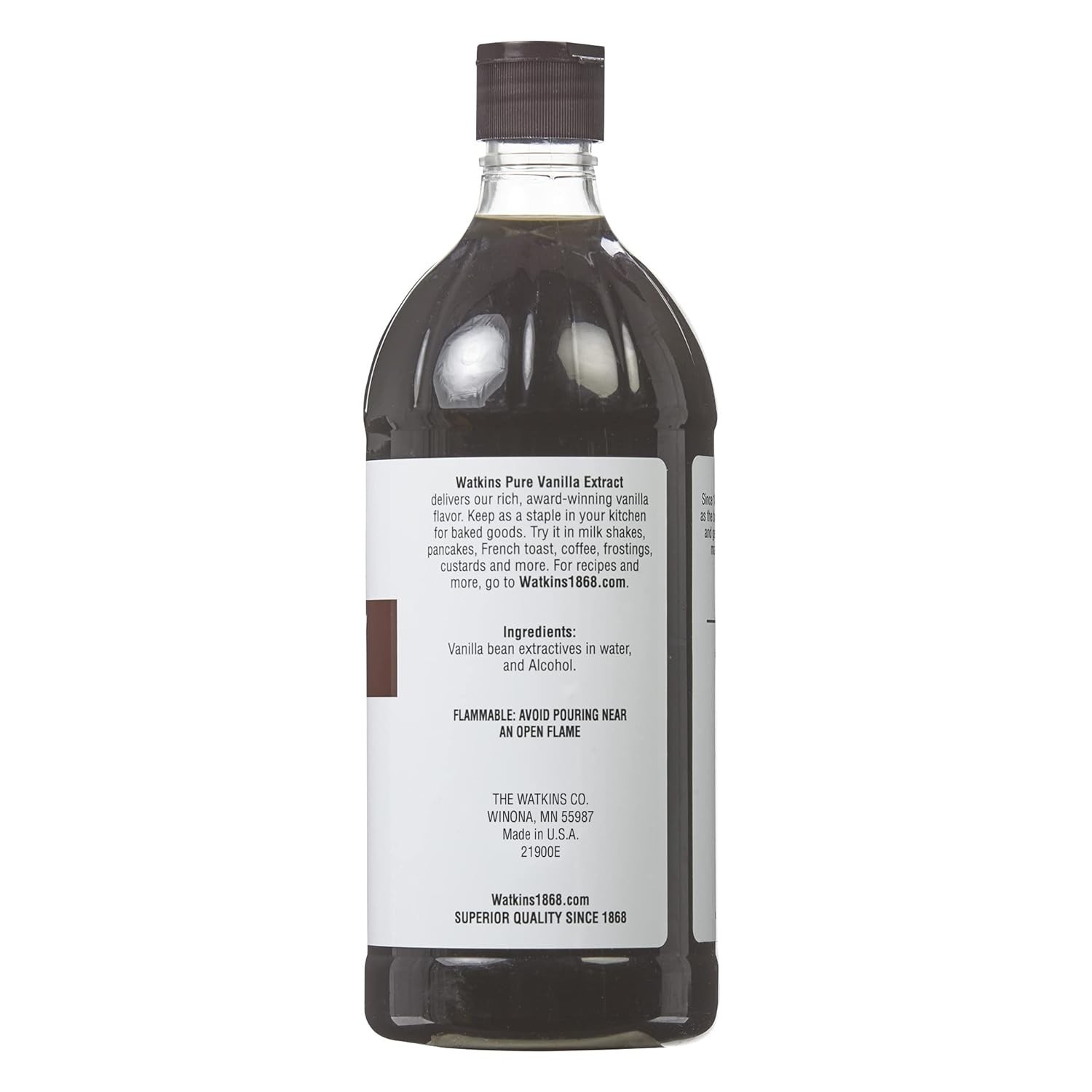 Pure Vanilla Extract – Non-GMO, Kosher, 32oz