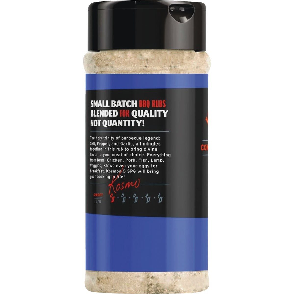 Kosmos Q 12 Oz. SPG Beef Rub Rub-SPG-SHK KOSMOS Q Rub-SPG-SHK 857845008506