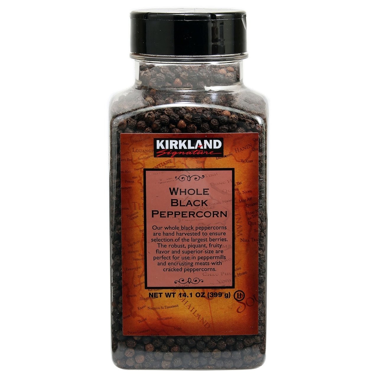 Kirkland Signature Whole Black Pepper Peppercorn 14.1 oz