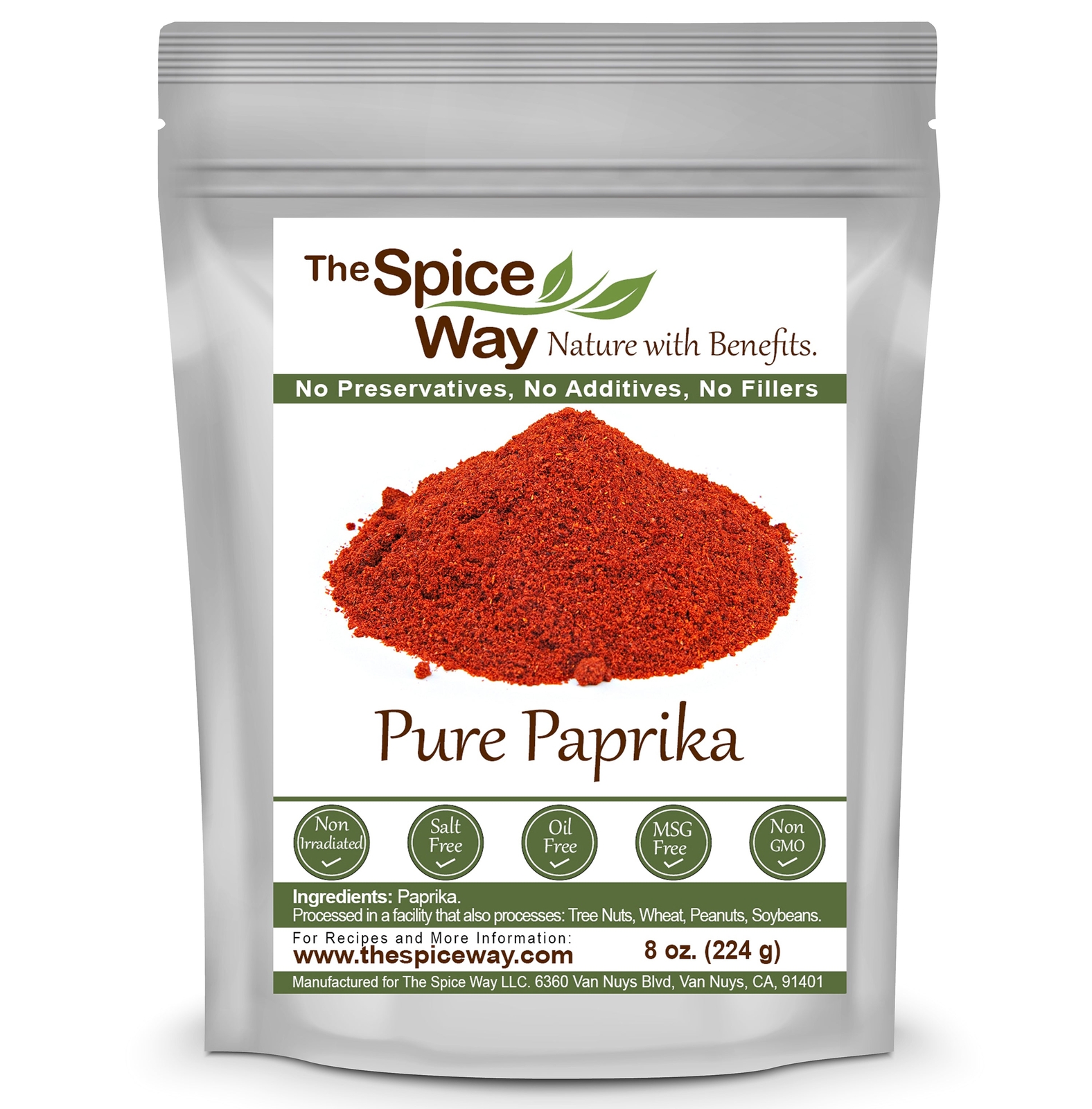The Spice Way Pure Paprika 2 oz