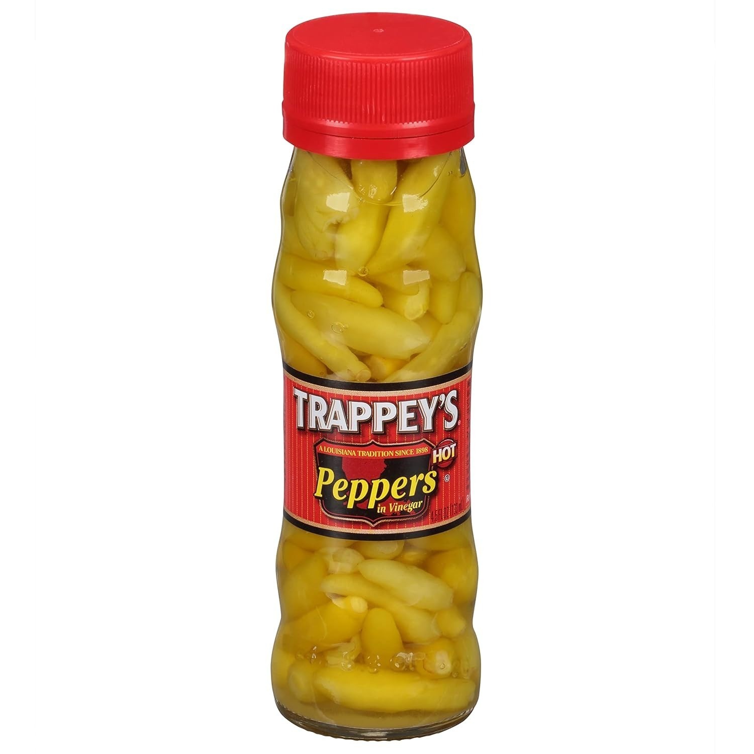Trappey’s Hot Peppers 4.5 Oz Bottle Kosher Gluten Free Seasoning