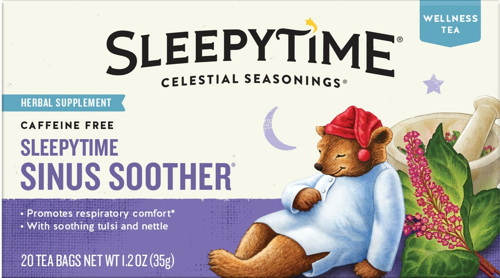 Celestial Seasonings Sleepytime Sinus Soother Tea (Pack of 3)