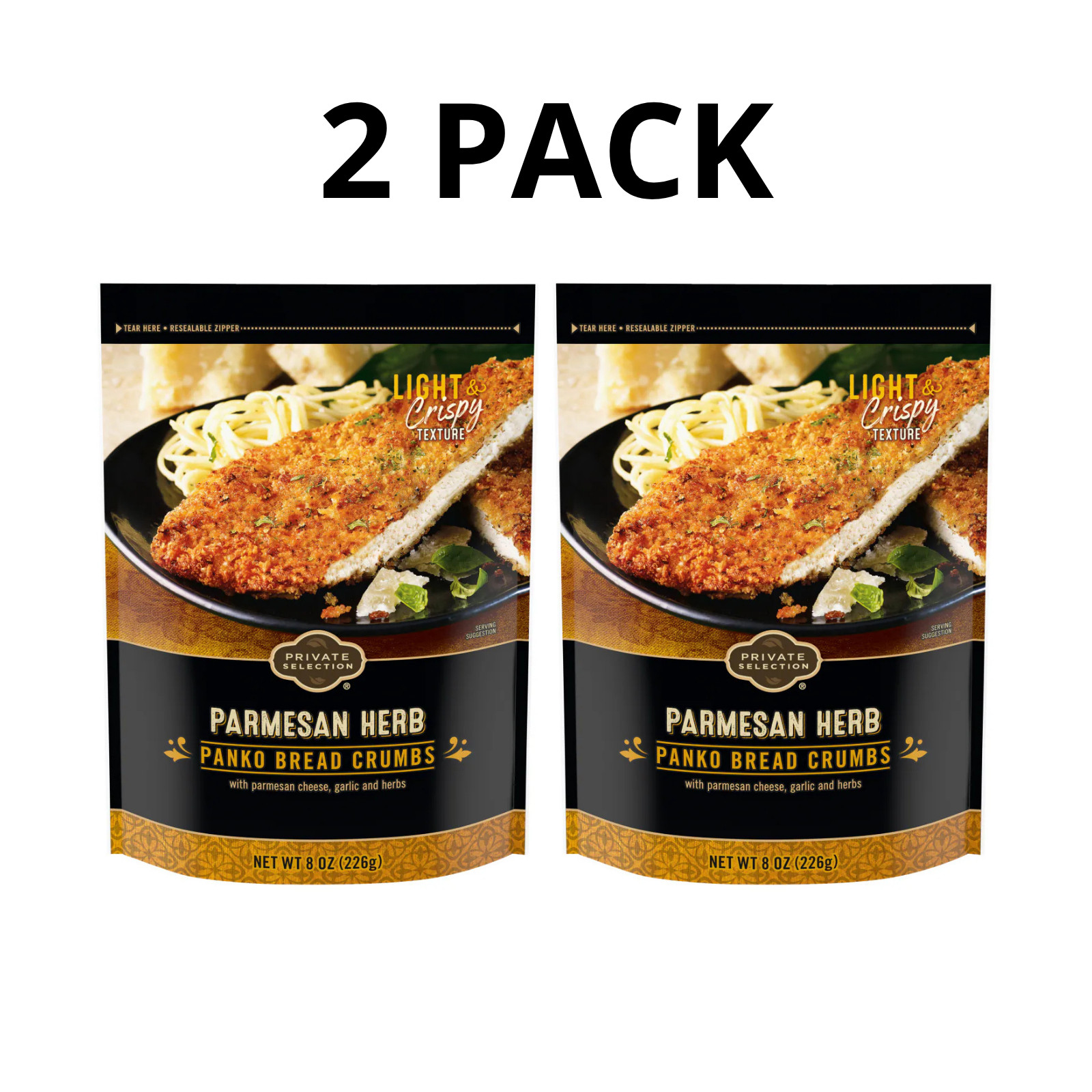 Private Selection® Parmesan Herb Panko Bread Crumbs – 2 PACK