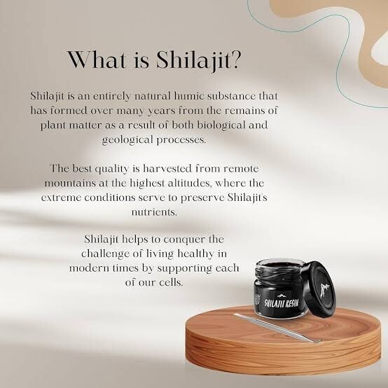 Shilajit Resin, Original Himalayan Shilajit Gold Grade 100% Pure, Rich in Fulvic