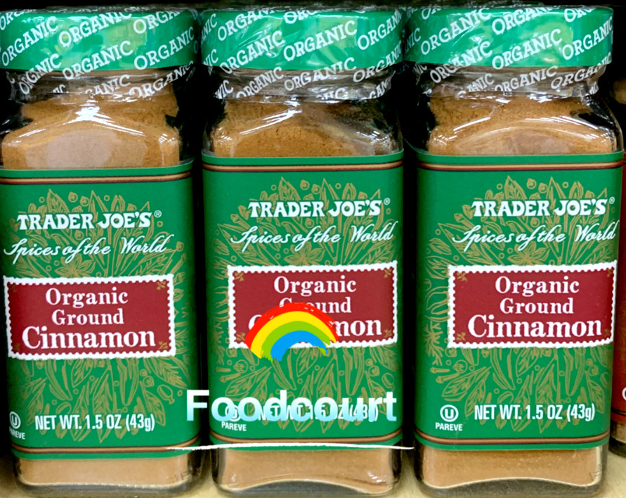 3 Packs Trader Joe’s Organic Ground Cinnamon Spices of the World 1.5 oz Each
