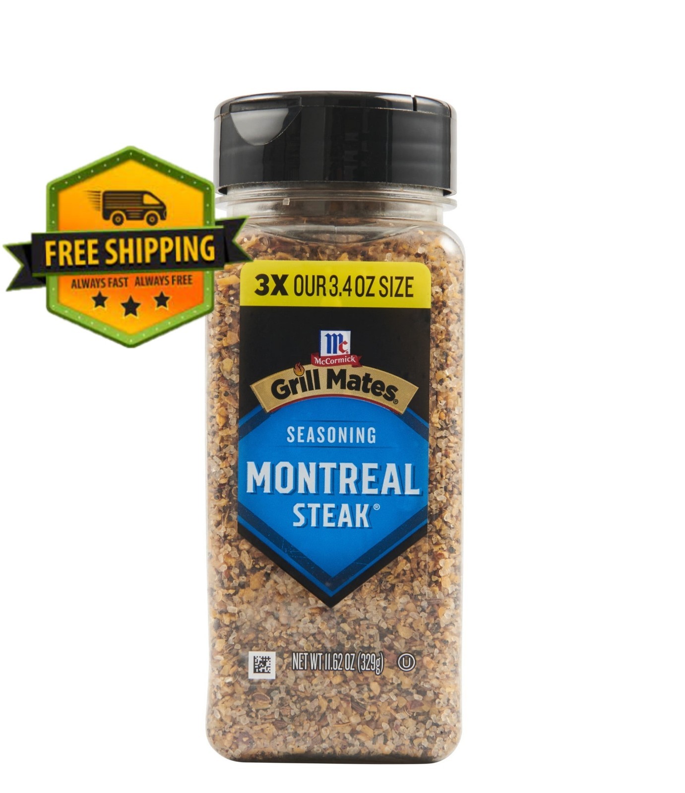 McCormick Grill Mates Montreal Steak Seasoning, 11.62 oz