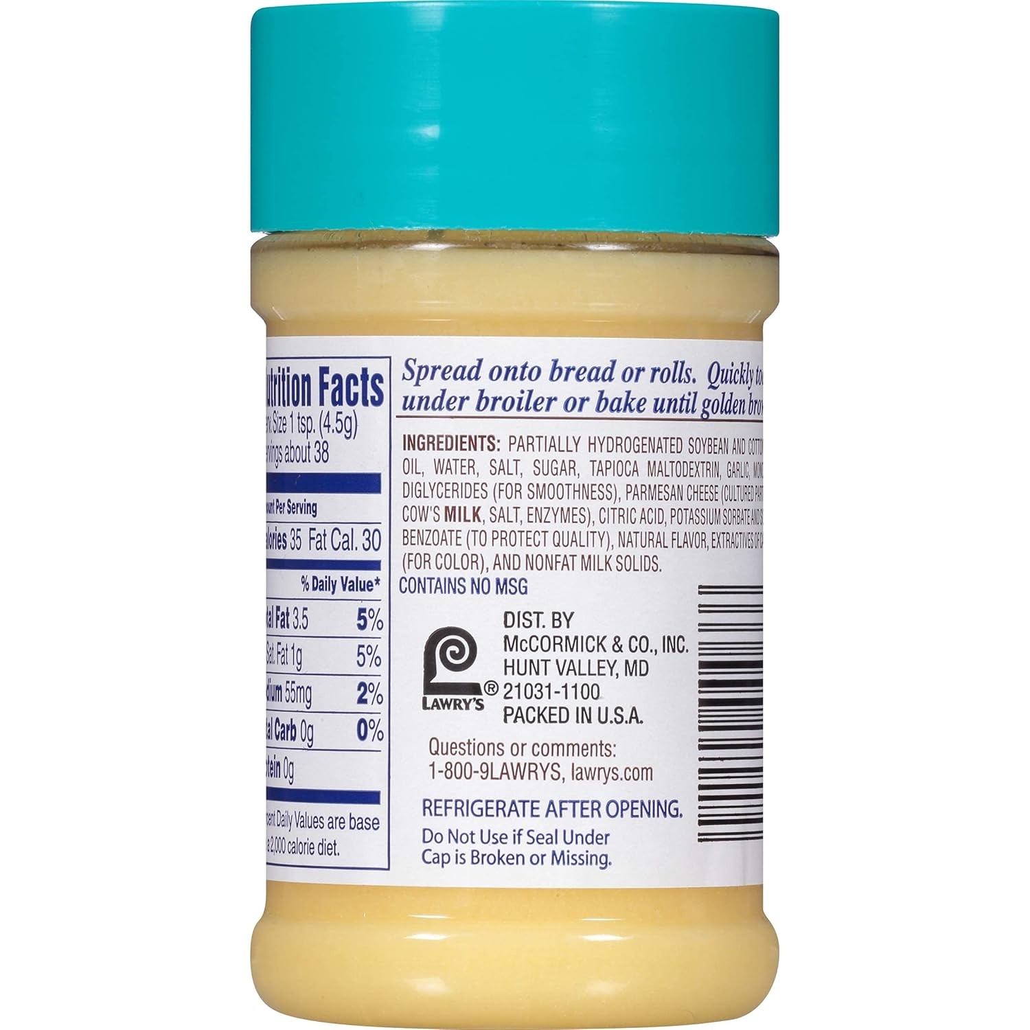 Garlic Spread (6 Ounce Pack of 6)