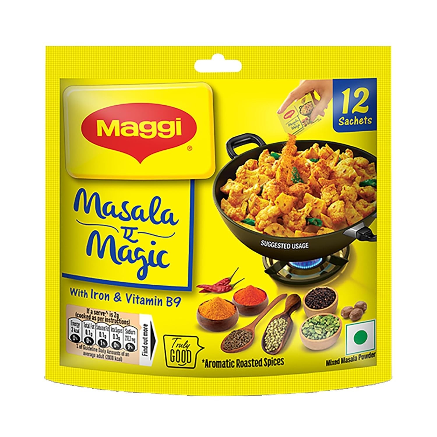 Maggi Masala-ae-Magic Sabzi Masala 72gm 12 sachets