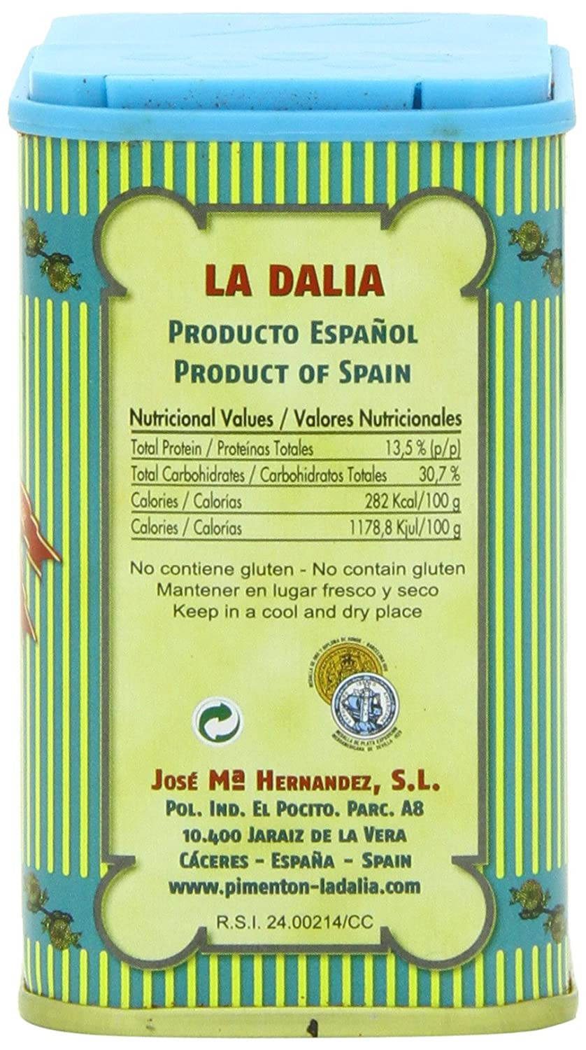 Sweet Smoked Paprika from Spain 2.469 Oz