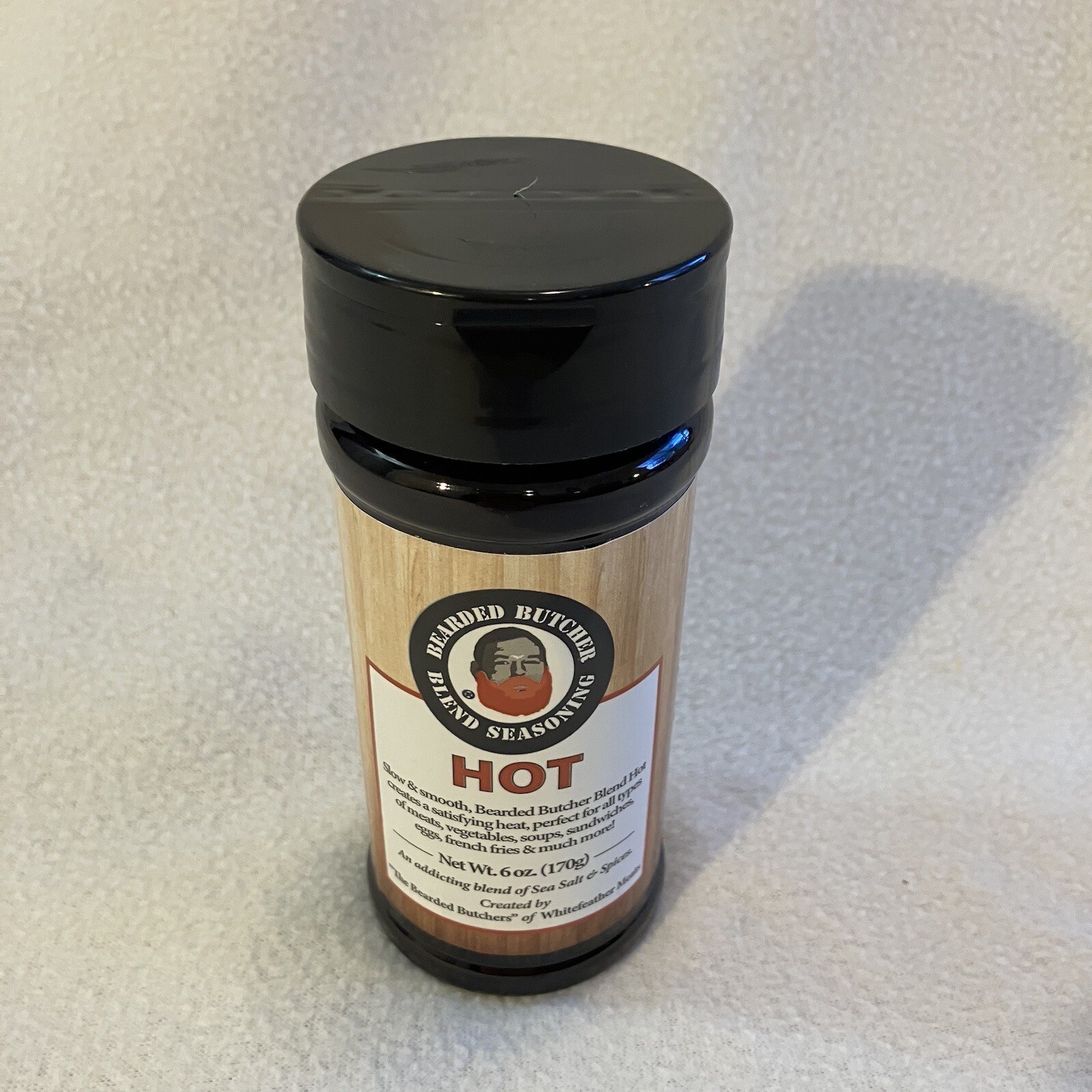 Bearded Butcher HOT Blend Seasoning Shaker 6oz