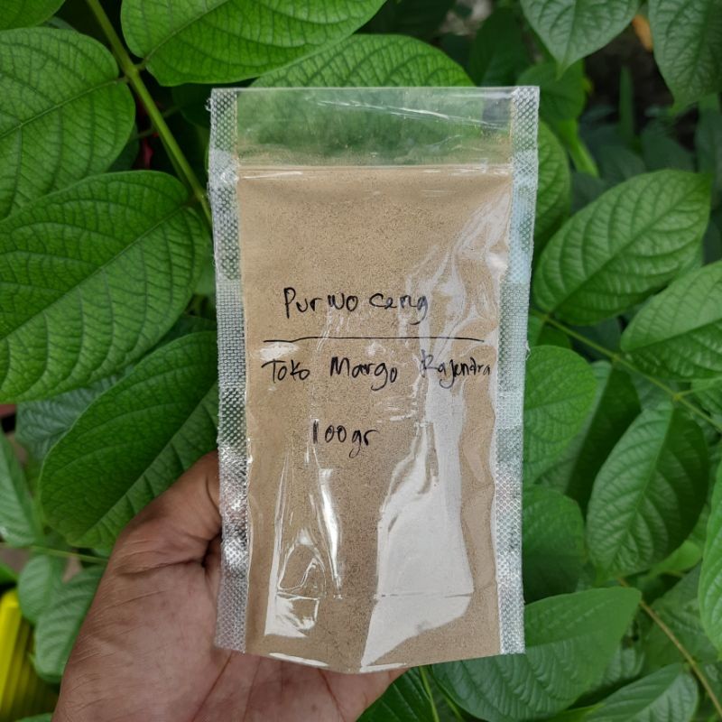 Purwoceng Root Powder 50g organic ingredients eco conscious flavor