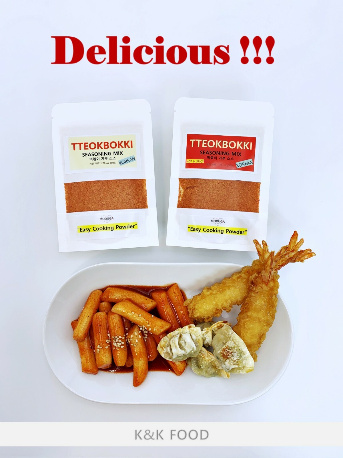 MODUGA’s Gourmet Korean Tteokbokki Seasoning Mix Powder, Rice cake Food Sauce #2
