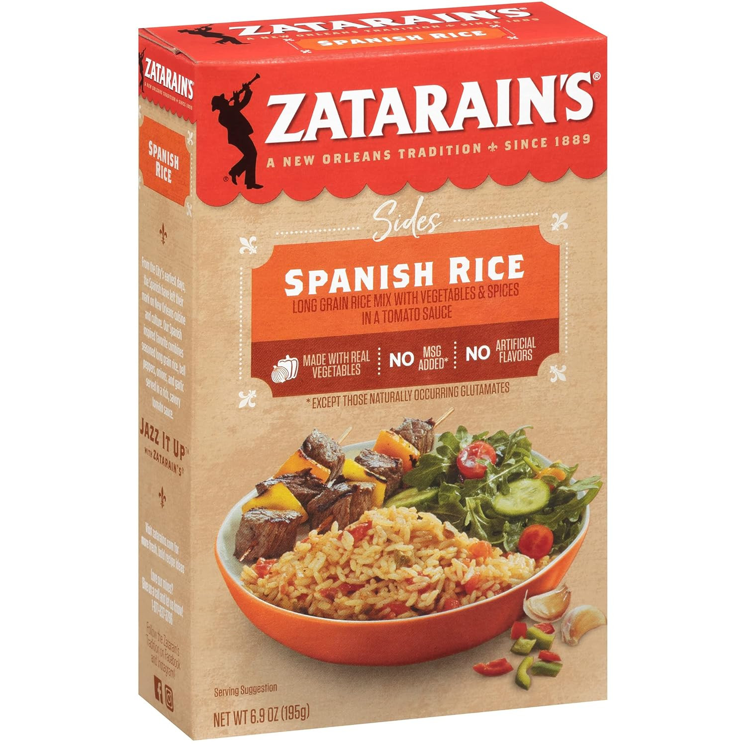 Zatarain’S Spanish Rice, 6.9 Oz (Pack of 8)