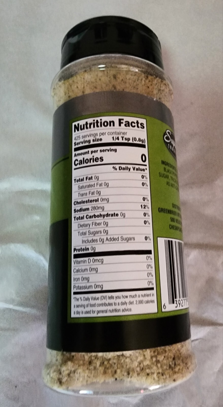 Supreme Garlic & Pepper, Garlic & Pepper Seasoning Meat chicken Fish Exp. 8/25