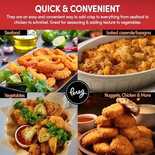 Panko Japanese Style Toasted Bread Crumbs (9 oz) – Thai 9 Ounce (Pack of 1)
