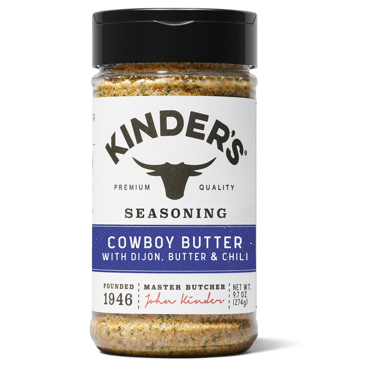 Kinder’s Cowboy Butter Seasoning 9.7 oz Pack of 3 BBQ Steak Seasoning Blend