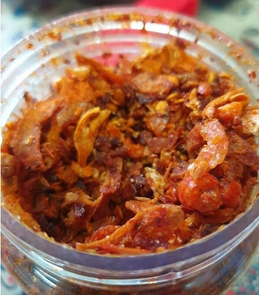 2x J-Koong Namprik Crispy Shrimp Spicy Extra Thai Chili Paste Dipping Halal 270g