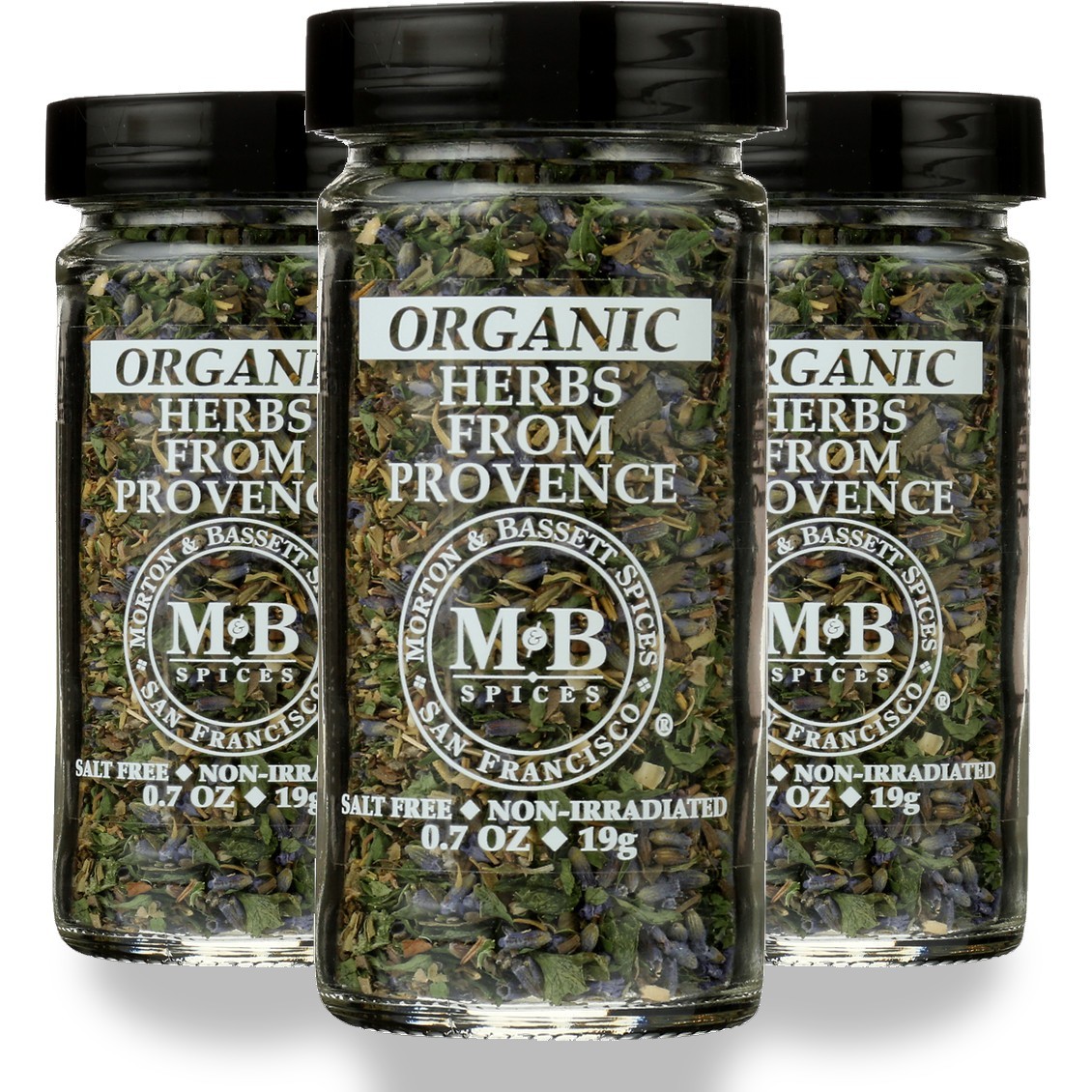 Organic Herbs From Provence Morton & Bassett 0.7 Oz Spice 7 3 Pack