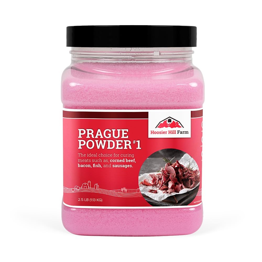 Hoosier Hill Farm Prague Powder No.1 Pink Curing Salt, 40 Ounce (Pack of 1)