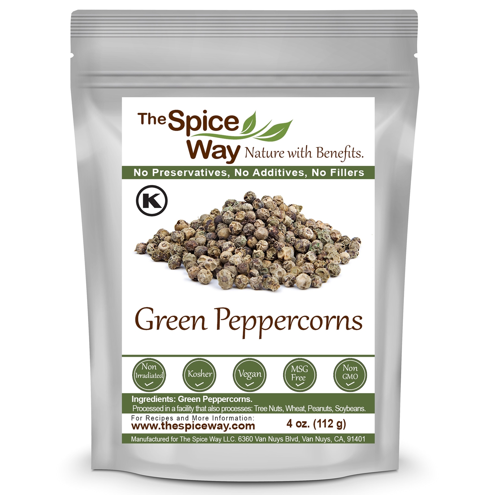 The Spice Way Green Peppercorns