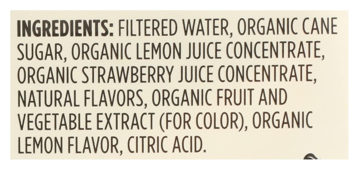 Organic Strawberry Lemonade, 64 Fl Oz
