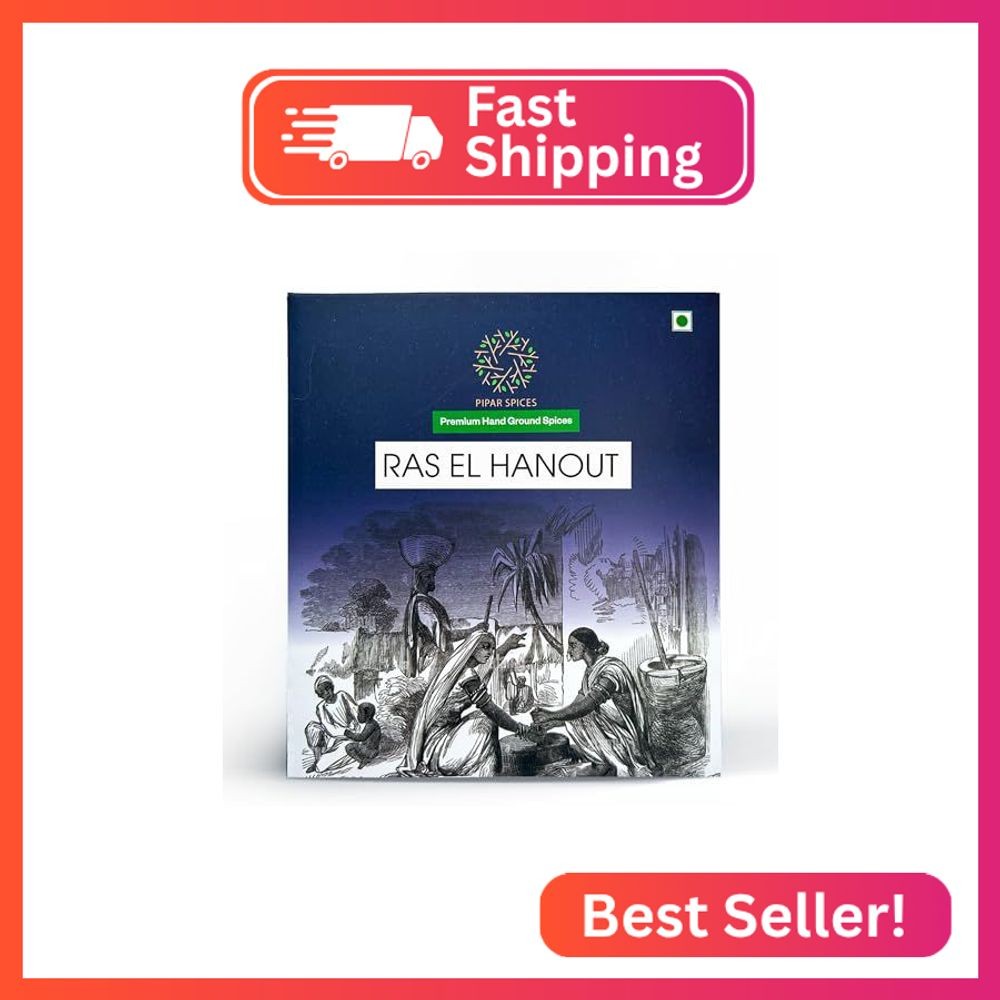 Pipar Spices Ras el Hanout, 200g (7 oz) | Hand Grounded For Rich Aroma And Flavo