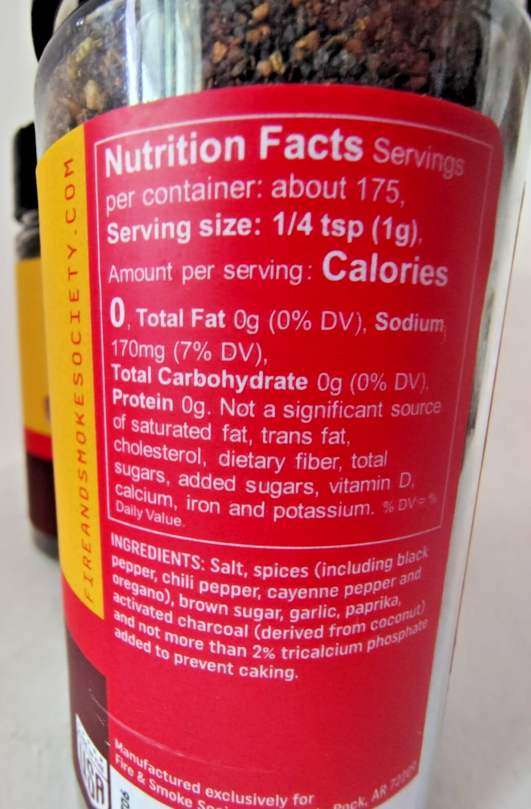 3X- Fire & Smoke Society COOP de THRILL Chicken/Pork Seasoning, 6.2oz, BB 4/27