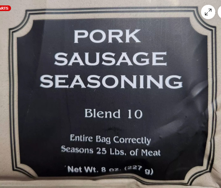 A.C. Legg’s Pork Sausage Seasoning Blend 10 – 8 oz (4-pack)