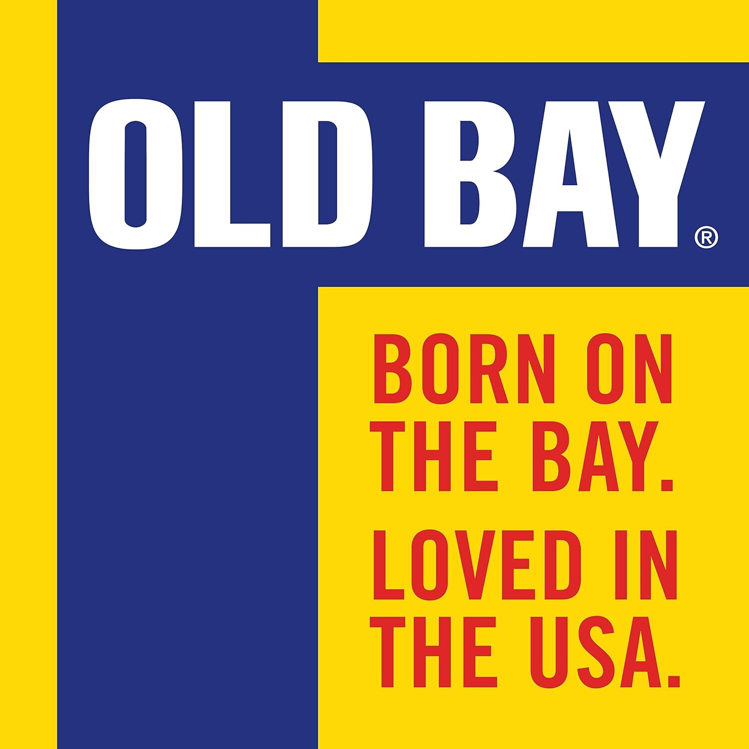 OLD BAY Seasoning, 16 oz – One 16 Ounce Fan-Favorite Tin Can of OLD BAY