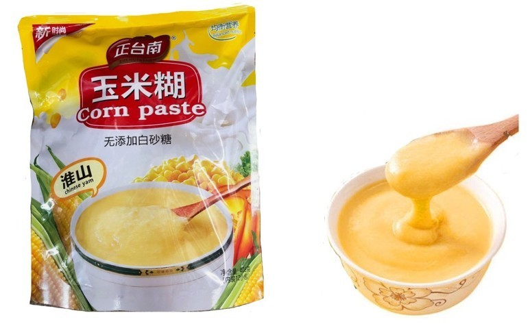Sugar Free Corn Paste Porridge Instant Breakfast Chinese Yam Flavor Snack Vegan