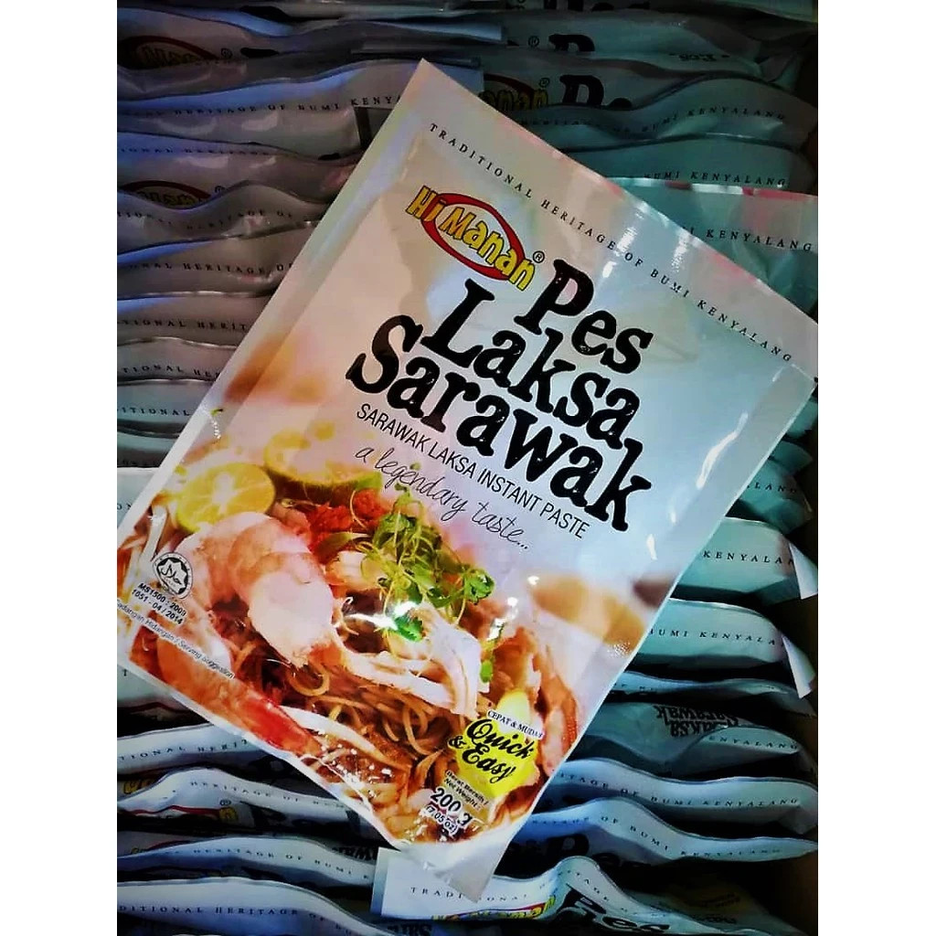 4 X Pes Laksa Sarawak Hj Manan 500g – SARAWAK FAVOURITE