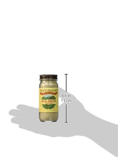 Island Spice Islands Beau Monde Seasoning, 3.5 0.7 Ounce (Pack of 5)