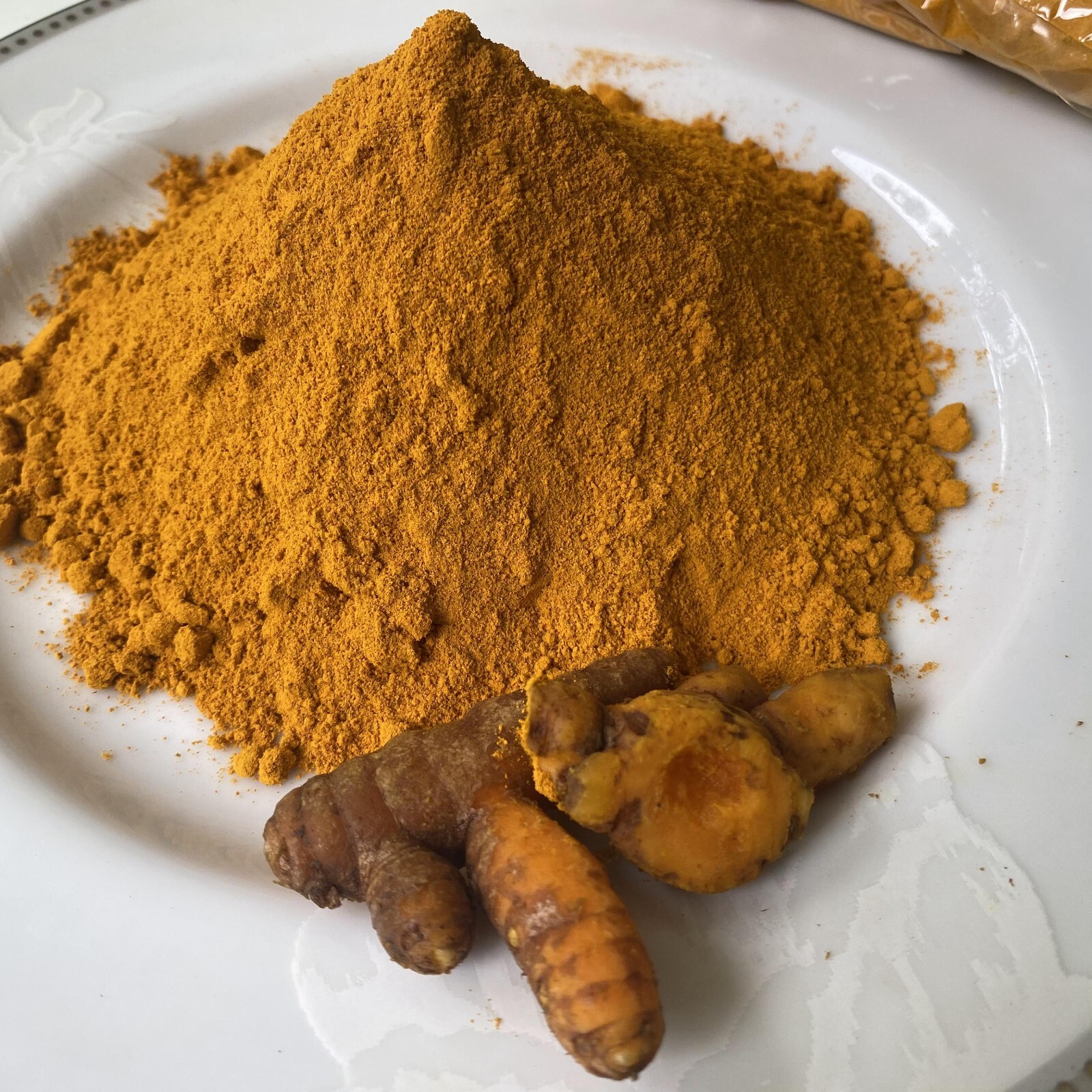 Turmeric Root Powder Dried Oz Pure Organic Spices 100% Natural Homemade Curcuma