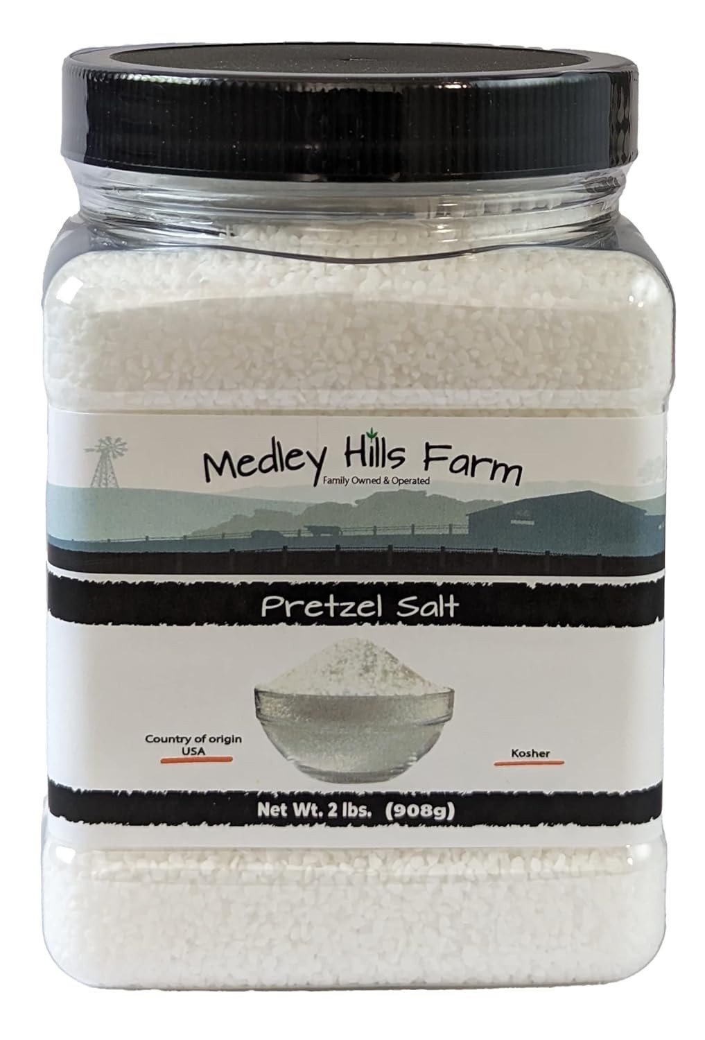 Gourmet Quality 2 lbs Pretzel Salt – Coarse, Kosher, Perfect for Baking Delights