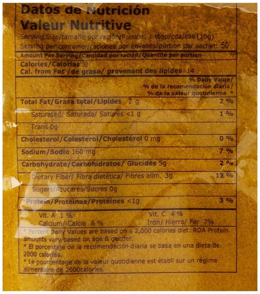 Chief Curry Powder 500g 17.5 oz Trinidad & Tobago